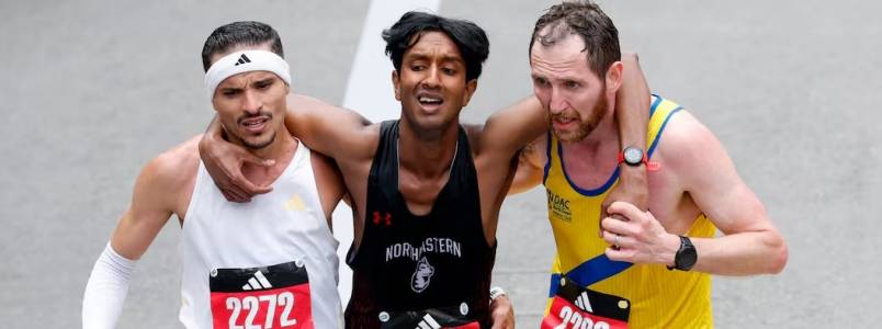Brasileiro é chamado de herói ao acudir corredor debilitado durante a Maratona de Boston